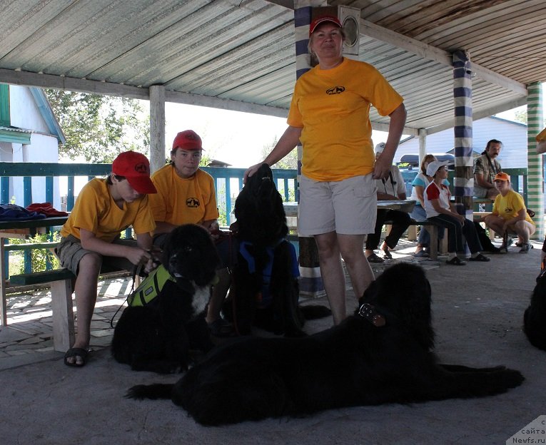 Фото: Глеб Футерман и собака, [d12567]
Данила Ботов и, ньюфаундленд Аллегро Ассаи Луна, и, [p1431] с собакой, ньюфаундленд Експрессия  из Медвежьего Яра