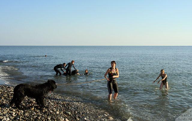 Фото: Катя, дочка Женя, Мортин