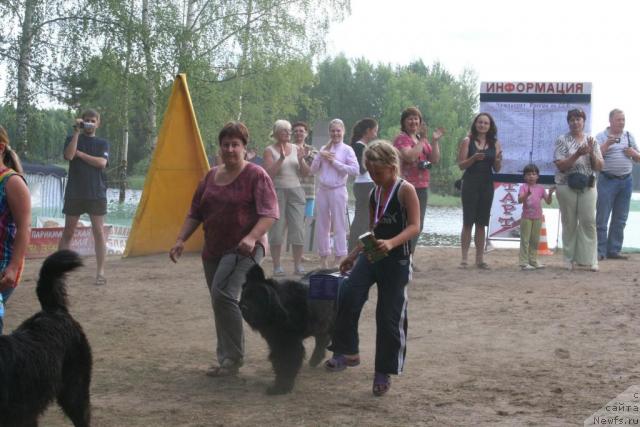 Фото: ньюфаундленд Венеция из Царства Медведей в Обуш Шед, [plesika]