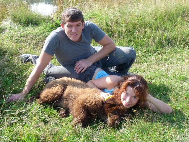 Фото: Леонид Акатьев, ньюфаундленд Приоритет Кофе (Prioritet Kofe)