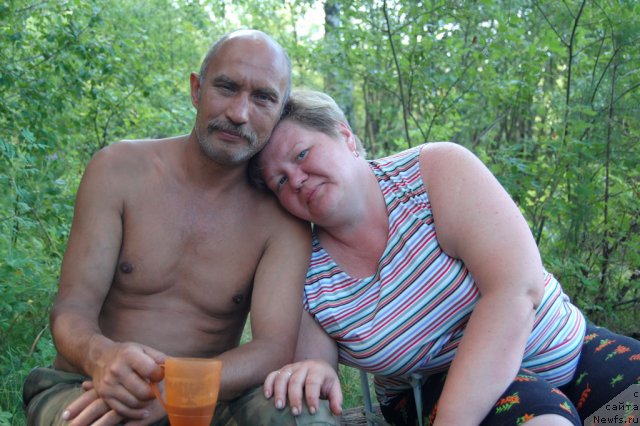 Фото: Ирина Мокрушина, с супругом