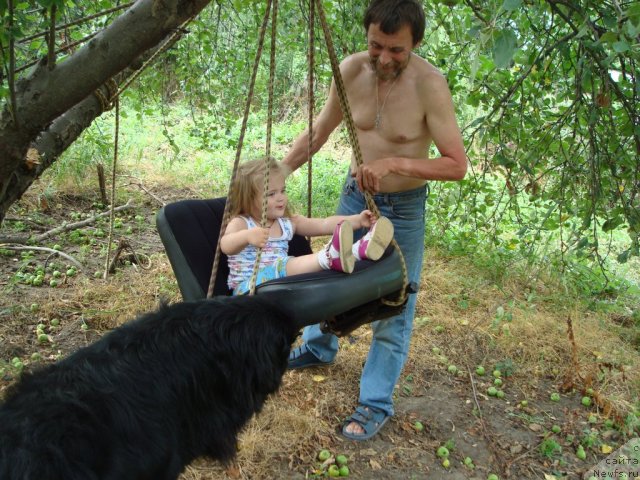 Фото: смигар дар божий, Лиана с дедушкой