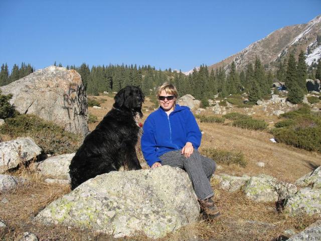 Фото: ньюфаундленд Маг Исполин Елана (Mag Ispolin Elana), Елена Зайцева (Замятина)